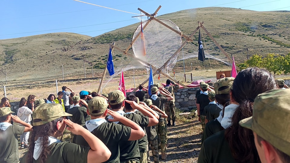 Camping at Lake Sevan